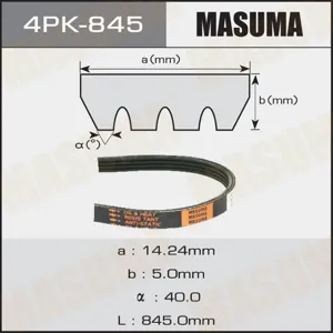 MASUMA 4PK845 Ремень поликлиновой