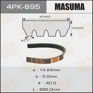 MASUMA 4PK895 Ремень поликлиновой