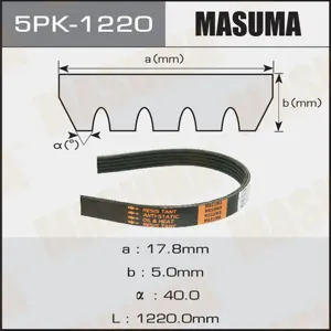 MASUMA 5PK1220 Ремень поликлиновой