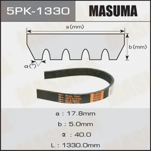 MASUMA 5PK1330 Ремень поликлиновой