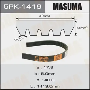 MASUMA 5PK1419 Ремень привода навесного оборудования