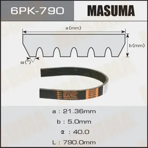 MASUMA 6PK790 Ремень привода навесного оборудования