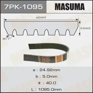 MASUMA 7PK1095 Ремень поликлиновой