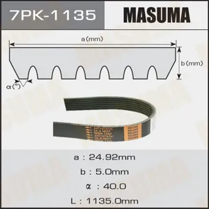 MASUMA 7PK1135 Ремень поликлиновой
