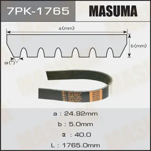 MASUMA 7PK1765 Ремень поликлиновой 7PK-1765