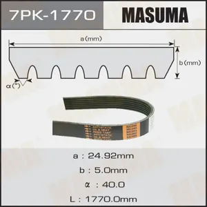 MASUMA 7PK1770 Ремень поликлиновой