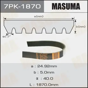 MASUMA 7PK1870 Ремень поликлиновой
