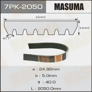 MASUMA 7PK2050 Ремень поликлиновой