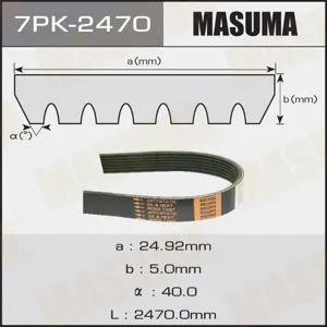 MASUMA 7PK2470 Ремень привода навесного оборудования