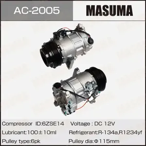 MASUMA AC2005 Компрессор кондиционера