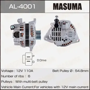 MASUMA AL4001 Генератор