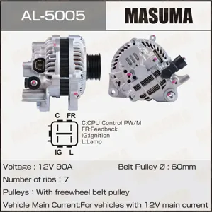 MASUMA AL5005 Генератор