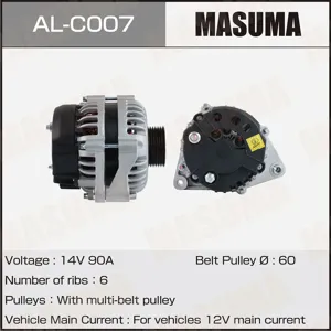 MASUMA ALC007 Генератор