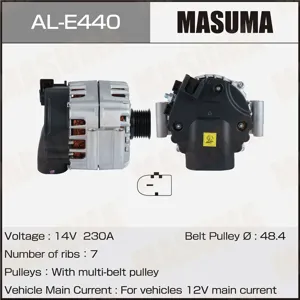 MASUMA ALE440 Генератор