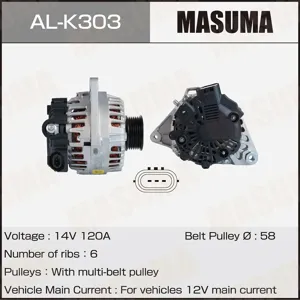 MASUMA ALK303 Генератор