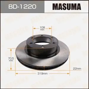 MASUMA BD1220 Диск торм.