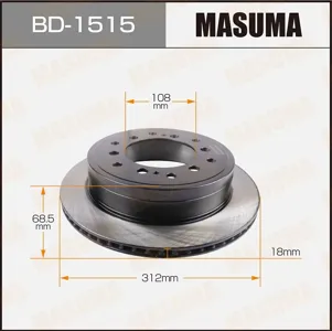 MASUMA BD1515 Диск торм.задний