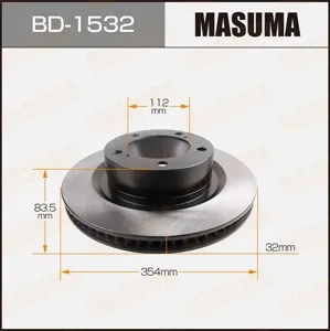 MASUMA BD1532 Диск торм.