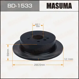 MASUMA BD1533 Диск торм.задний