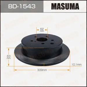 MASUMA BD1543 Диск тормозной