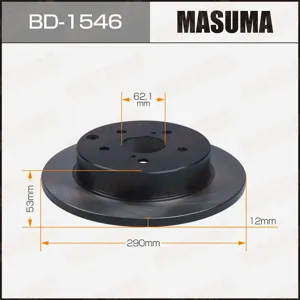 MASUMA BD1546 Диск тормозной