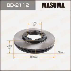 MASUMA BD2112 Диск торм.