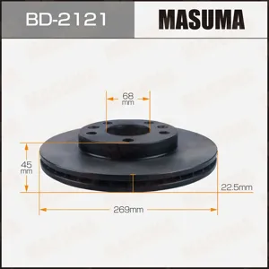 MASUMA BD2121 Диск тормозной