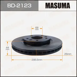 MASUMA BD2123 Диск тормозной