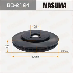 MASUMA BD2124 Диск тормозной