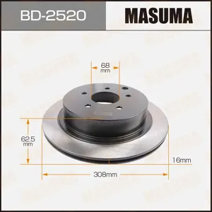 MASUMA BD2520 Диск торм.