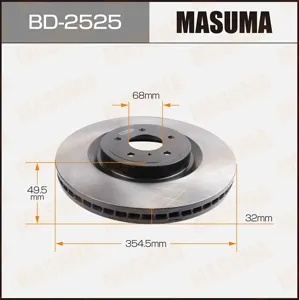 MASUMA BD2525 Диск торм.