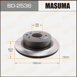MASUMA BD2536 Диск торм.