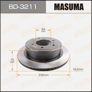 MASUMA BD3211 Диск торм.задний