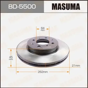 MASUMA BD5500 Диск торм.