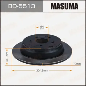 MASUMA BD5513 Диск тормозной