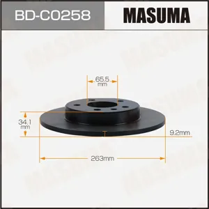MASUMA BDC0258 Диск тормозной
