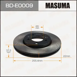 MASUMA BDE0009 Диск торм.