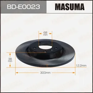 MASUMA BDE0023 Диск торм.