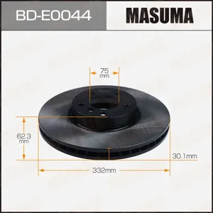 MASUMA BDE0044 Диск торм.