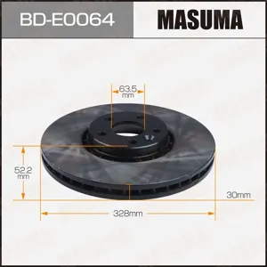 MASUMA BDE0064 Диск тормозной