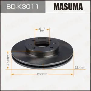 MASUMA BDK3011 Диск тормозной