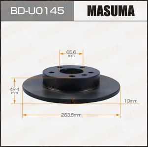 MASUMA BDU0145 Диск тормозной