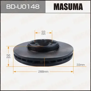 MASUMA BDU0148 Диск тормозной