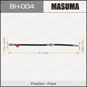 MASUMA BH004 Шланг тормозной