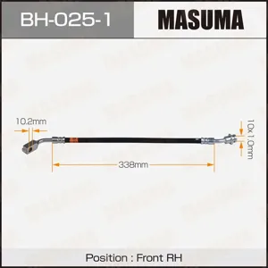 MASUMA BH0251 Шланг тормозной