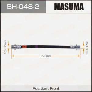 MASUMA BH0482 Шланг тормозной
