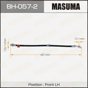 MASUMA BH0572 Шланг тормозной