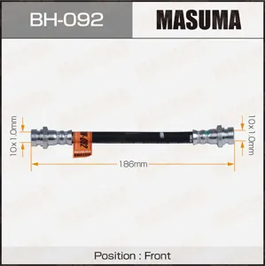 MASUMA BH092 Шланг тормозной перед.