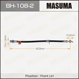 MASUMA BH1082 Шланг тормозной