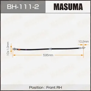 MASUMA BH1112 Шланг торм. пер. L